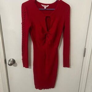 Medium No Boundaries mini sweater dress